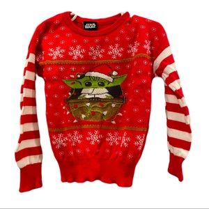 Target Baby Yoda Grogu Ugly Sweater